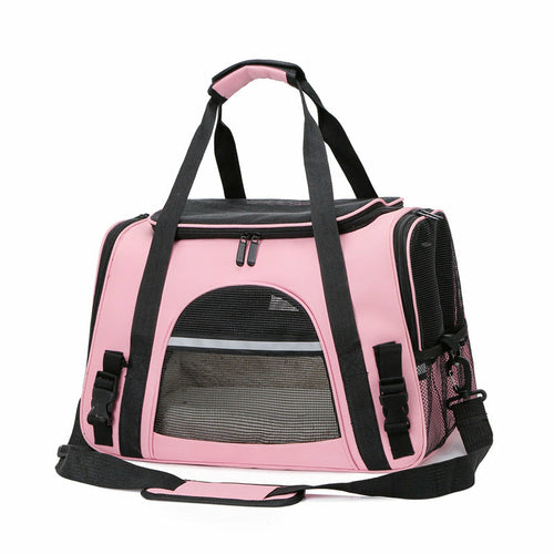Pet Carrier Backpack for Cats & Dogs – Breathable Travel Shoulder Bag