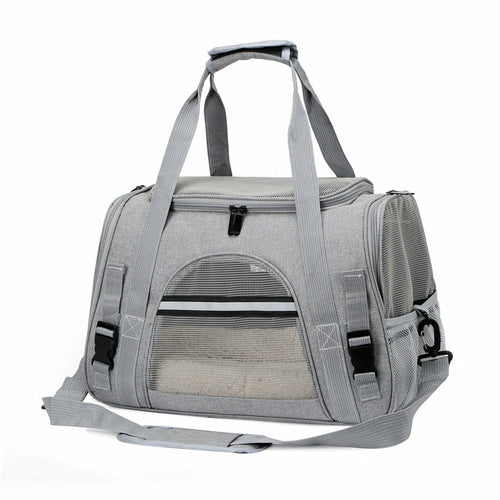Pet Carrier Backpack for Cats & Dogs – Breathable Travel Shoulder Bag
