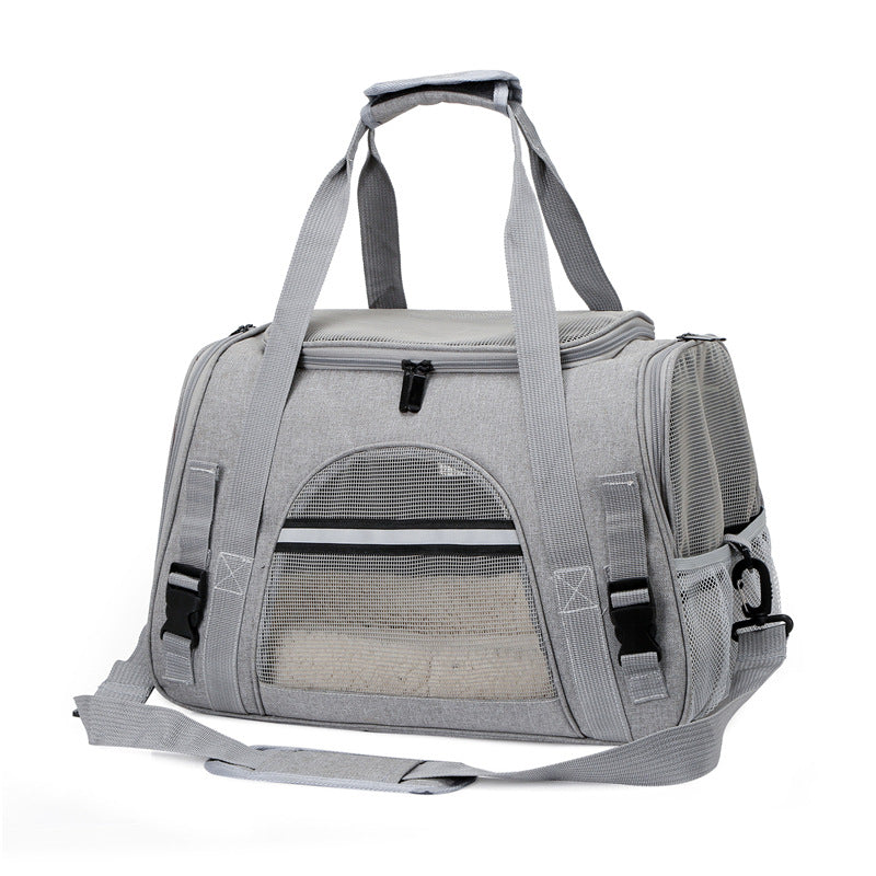Pet Carrier Backpack for Cats & Dogs – Breathable Travel Shoulder Bag