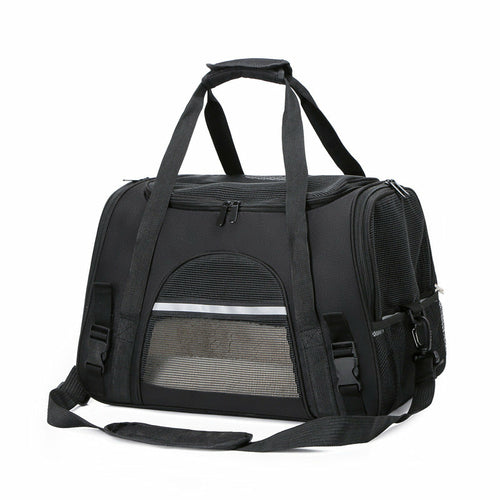 Pet Carrier Backpack for Cats & Dogs – Breathable Travel Shoulder Bag