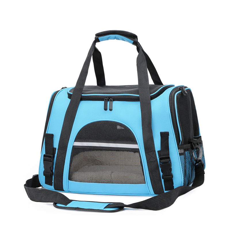 Pet Carrier Backpack for Cats & Dogs – Breathable Travel Shoulder Bag