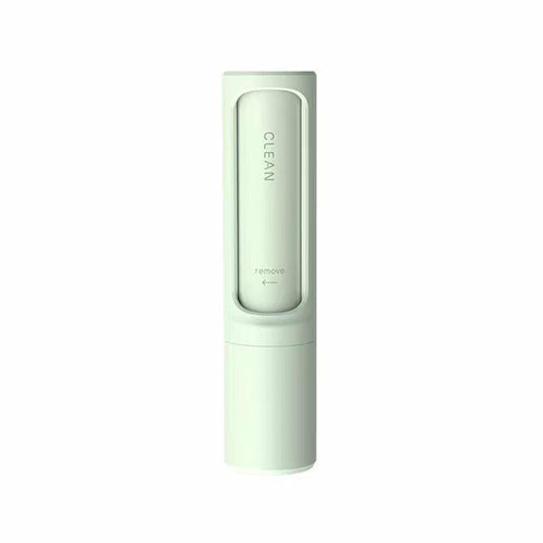 Light green electronic device with 'CLEAN' and 'REMOVE' text on a white background