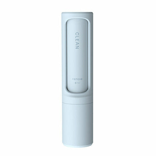 White electronic device with 'CLEAN' and 'remove' text on a white background