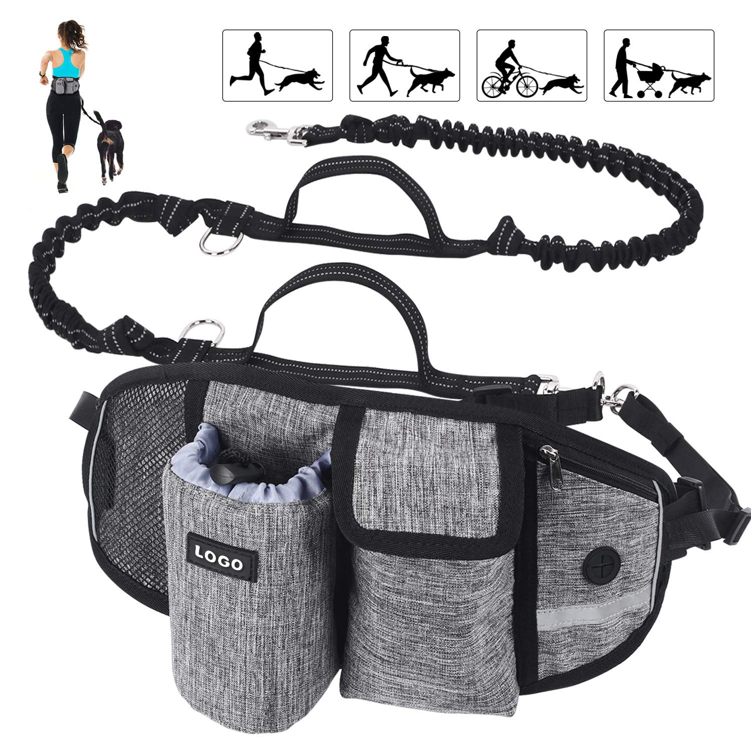 Dog Training Treat Pouch & Waist Bag – Hands-Free