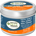 Natura Petz Organics Teeth, Gum & Oral Support Meal Topper - Organic Whole Foods, Super Foods, Super Herbs & Adaptogens for All Life Stage Dogs & Cats - 4 oz / 113g tin"