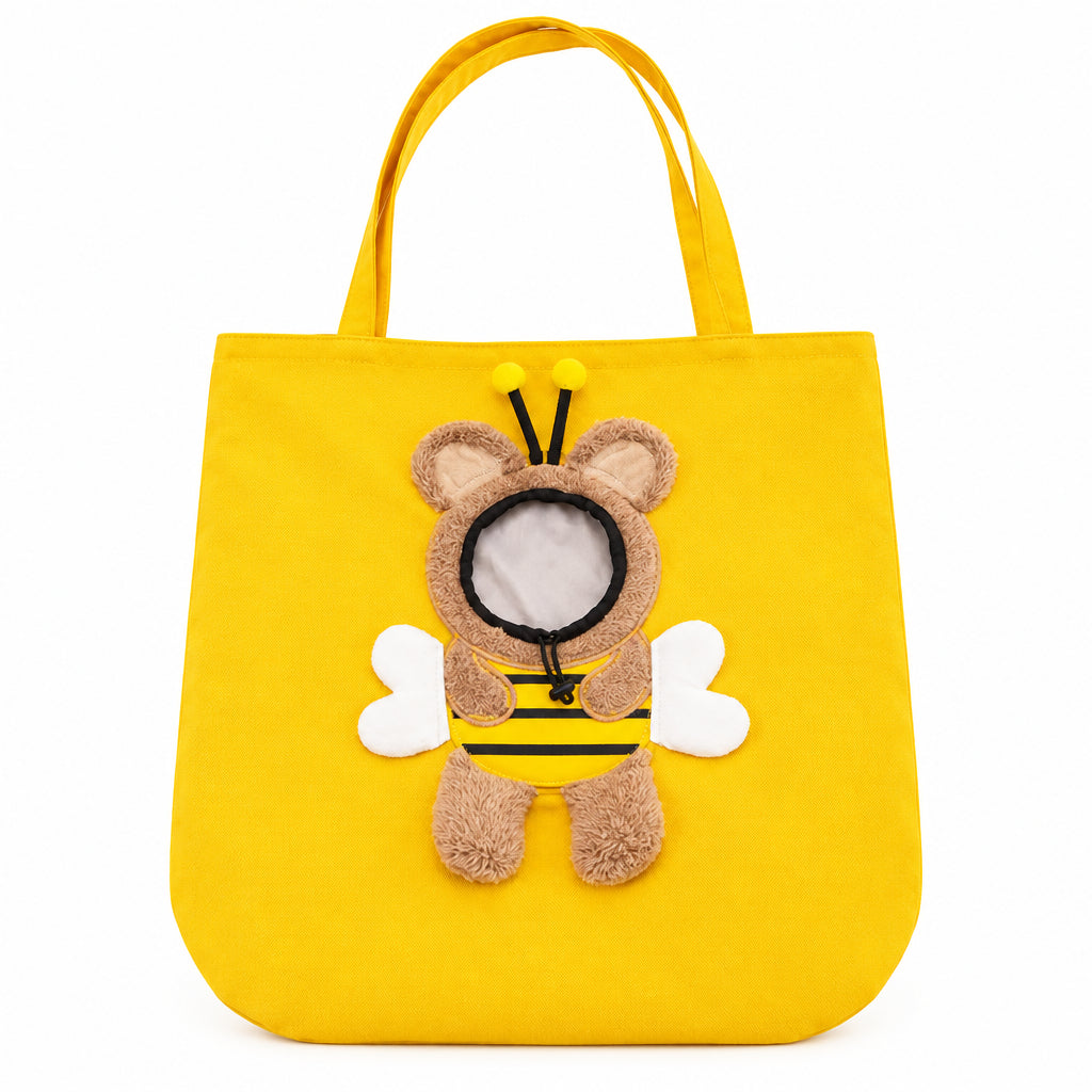 Little Bee Soft Pet Carrier Bag (Breathable, Small & Large)