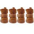 Soft Cotton Pet Boots – Non-Slip Winter Shoes for Dogs & Cats