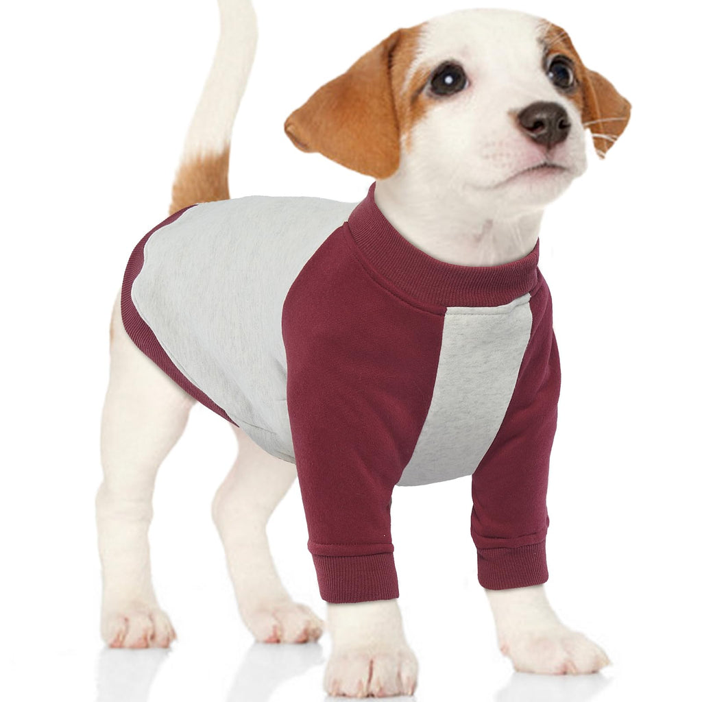 Fleece-Lined Turtleneck Dog Sweatshirt — Soft Pullover, Machine Washable (Small to 2XL)