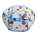 Folding Pop-Up Pet Kennel Tent & Scratch-Resistant Fence