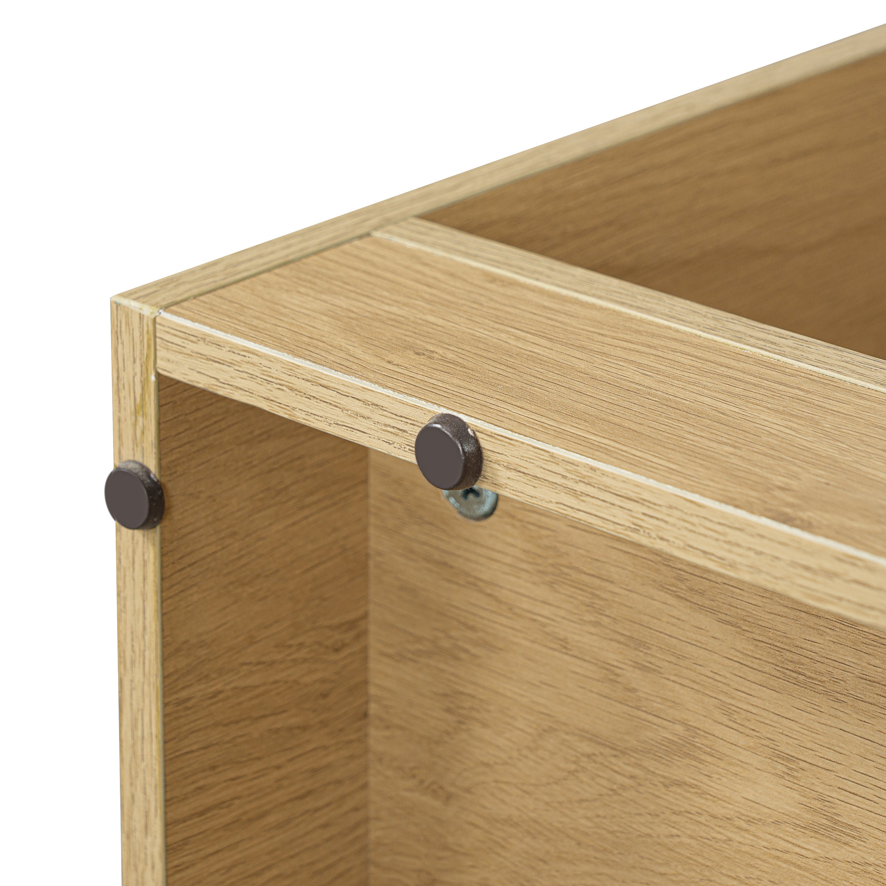 2-in-1 Cat House Bookshelf & Display Cabinet