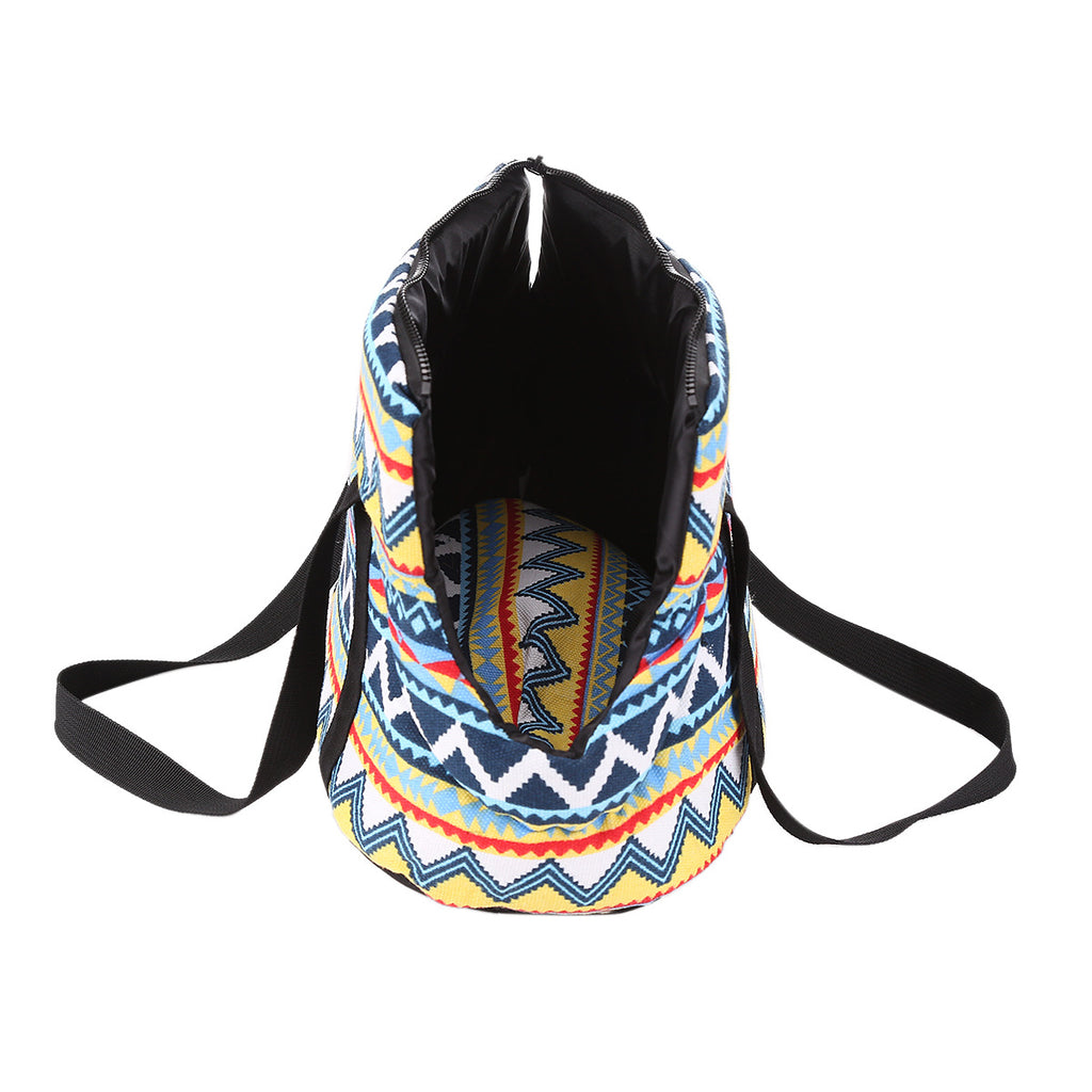 Vintage Pet Carrier Shoulder Bag for Cats & Dogs
