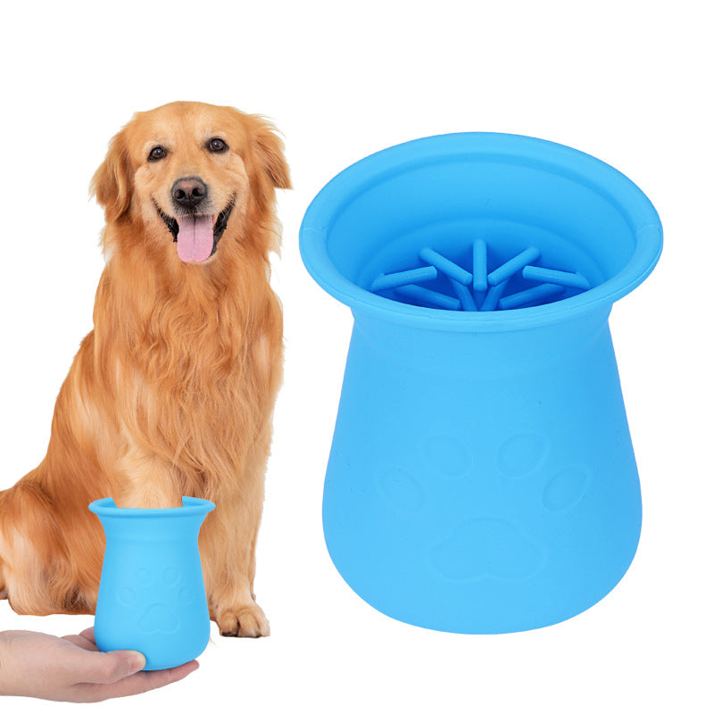 Portable Silicone Pet Paw Washer Cup – Food-Grade, Travel-Friendly