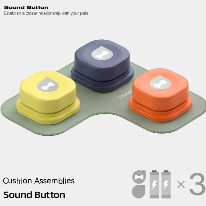 Pet Communication Buttons & Mat Options for Dogs & Cats
