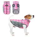 Beautyzoo Turtleneck Dog Winter Coat with Built-In Harness