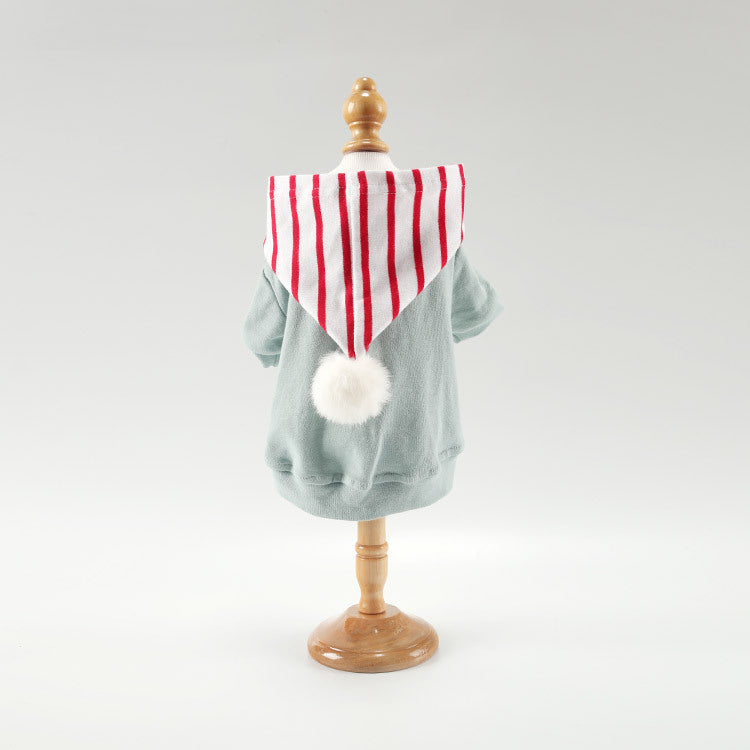 Korean-Style Cotton Dog Sweater for Autumn & Winter