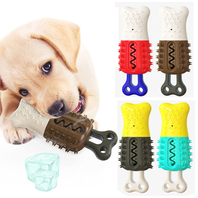 Dog Cooling Chew Toy – Ice Lolly Teething Stick for Dental Care