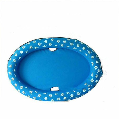 Inflatable Dog Pool Float – Portable Pet Swimming Raft