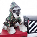 Waterproof Dog Raincoat – Reflective Camouflage Windproof Jacket for Small Dogs