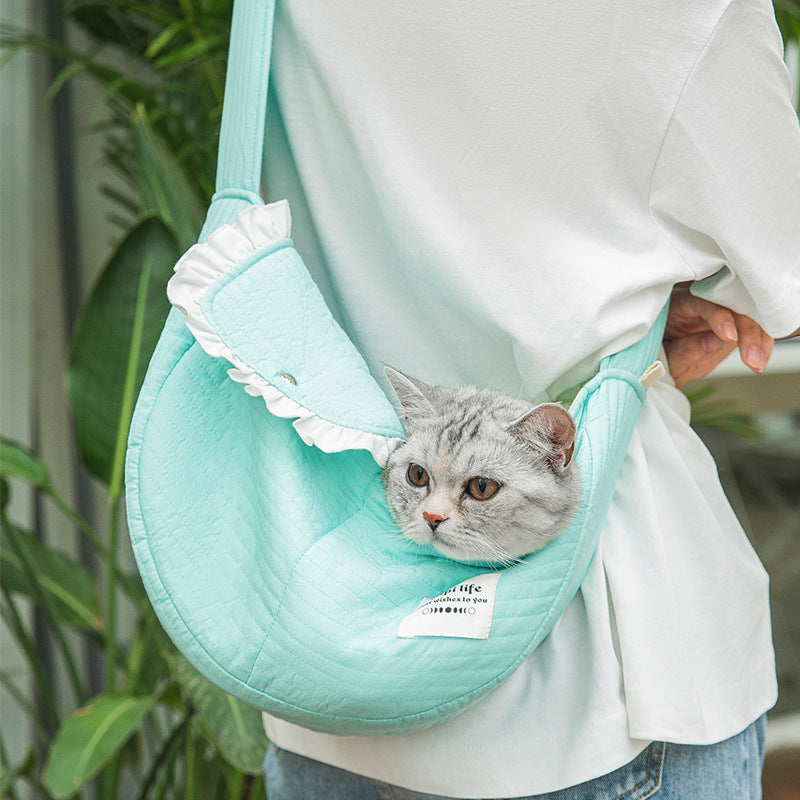 Canvas Pet Carrier Bag for Cats & Small Dogs