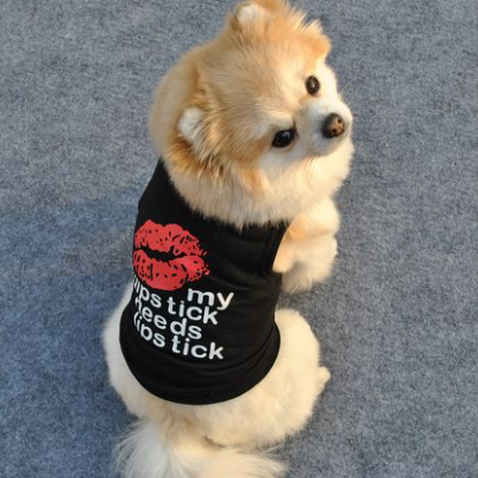 Breathable Cotton Summer Vest for Small Dogs 