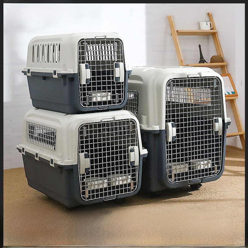 Portable Pet Airline Carrier for Dogs & Cats
