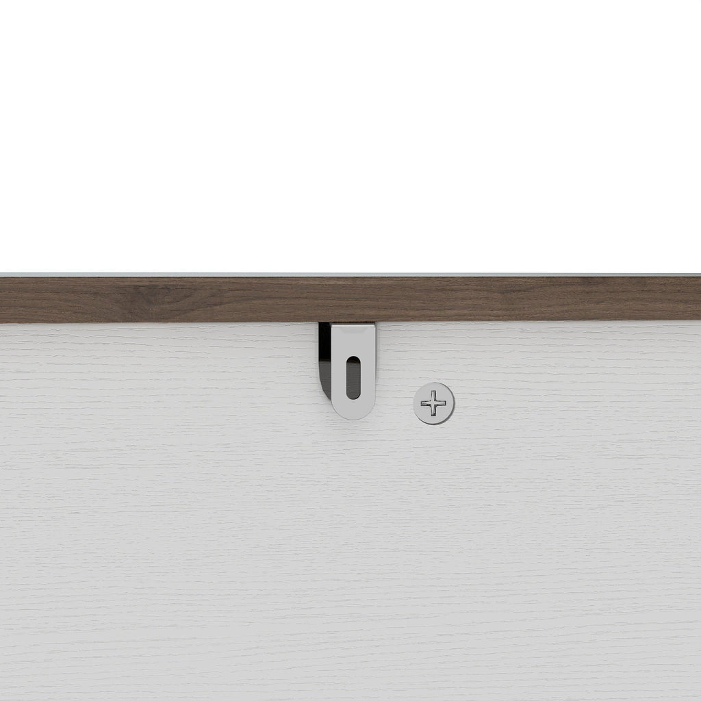 Corner Dog Crate Furniture with Fluted Drawer 