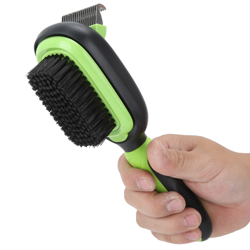 5-in-1 Pet Grooming Kit for Cats & Dogs — ABS, Stainless Steel, De-shedding & Coat Care Set