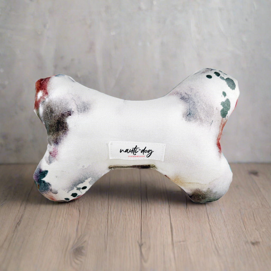 Luxury Denim Squeaky Plush Dog Toy – Wubby Stuffie