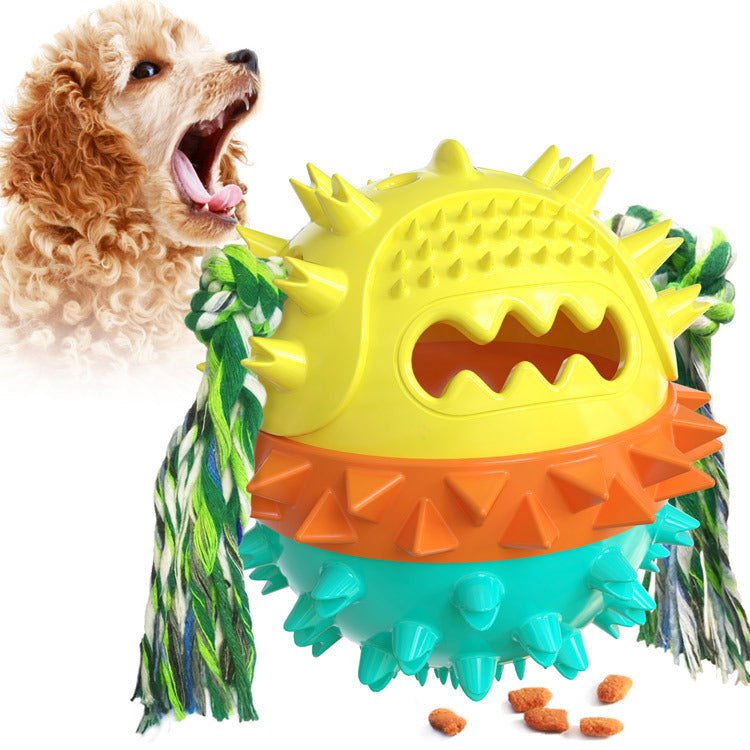 Suction Cup Dog Tug Toy – Durable TPR Interactive Toy for Dogs of All Sizes