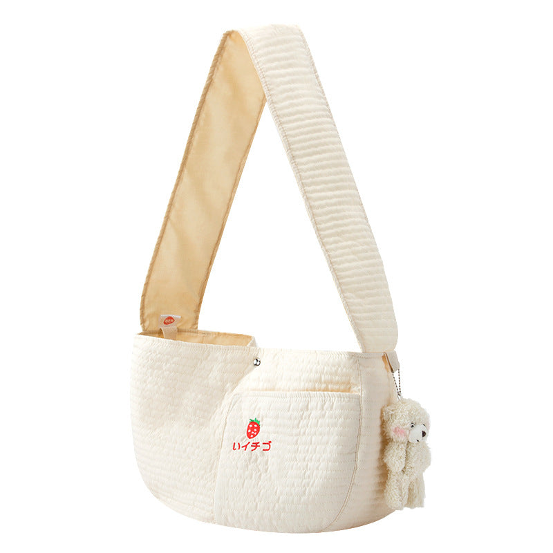 Canvas Pet Carrier Bag for Cats & Small Dogs