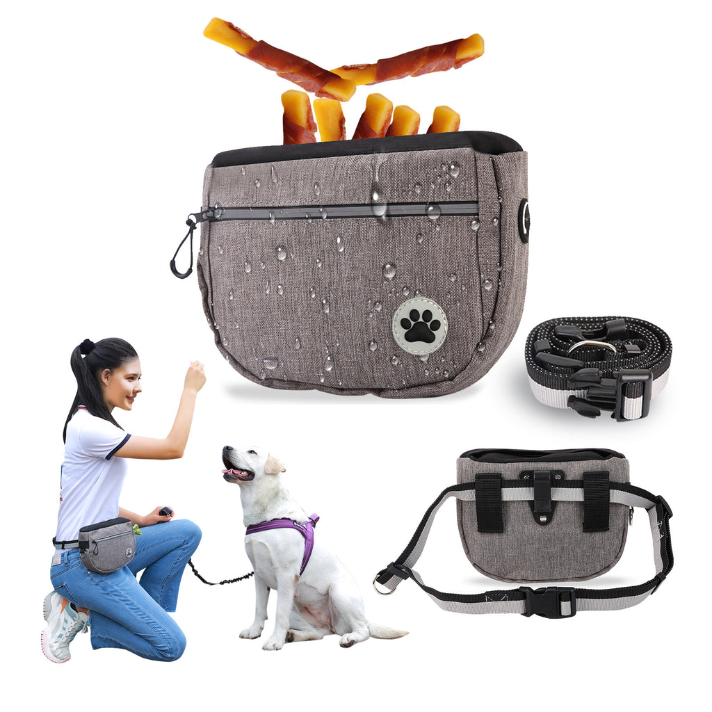 Oxford Dog Training Treat Pouch – Portable Snack Bag for Walks & Outings