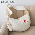 Canvas Pet Carrier Bag for Cats & Small Dogs