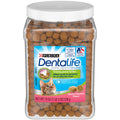 Purina DentaLife Adult Cat Dental Treats — Savory Salmon Flavor (1.19lb Canister)