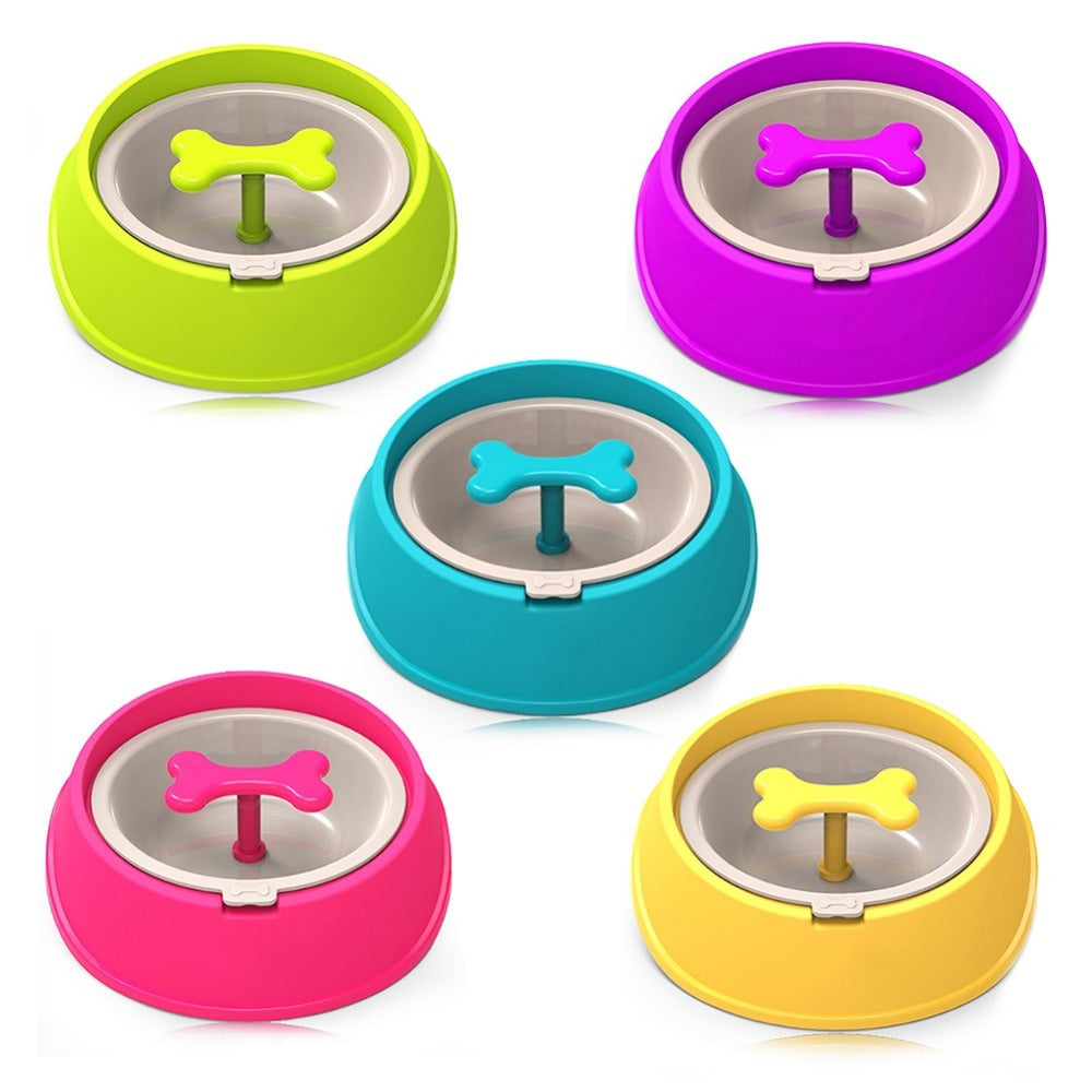 Slow Feed Bowl for Small Dogs – Anti-Choking Design