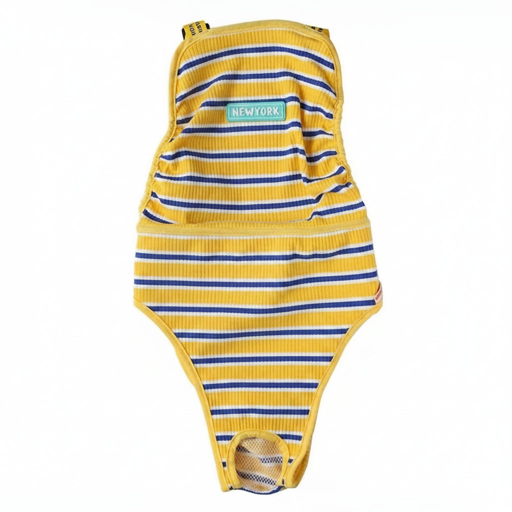 Striped Dog Physiological Pants – Pet Period & Heat Protection Suit