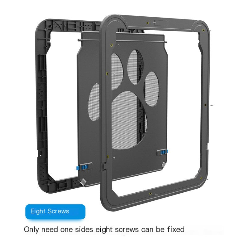 Scratch-Resistant Pet Door for Cats & Dogs