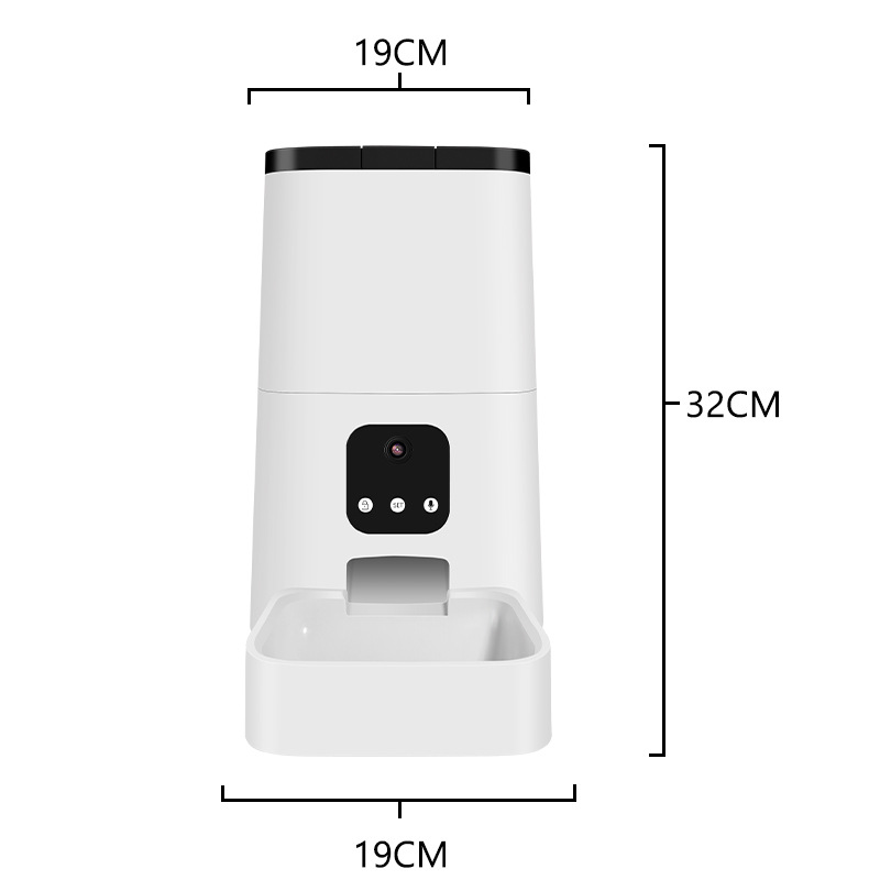 Smart Automatic Pet Feeder with App & Camera Control