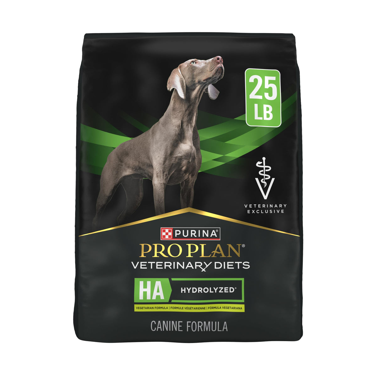Purina Pro Plan Veterinary Diets HA Hydrolyzed Protein Vegetarian Dry Dog Food (25lb)
