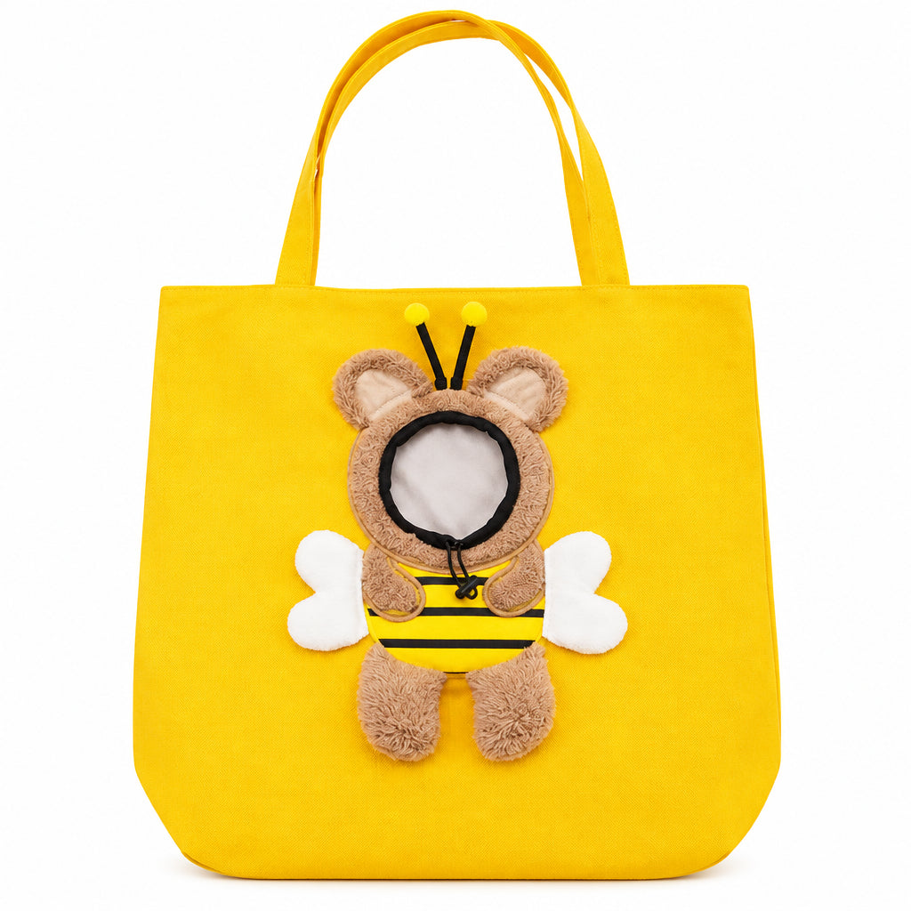 Little Bee Soft Pet Carrier Bag (Breathable, Small & Large)