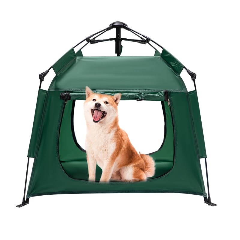 Pop-Up Waterproof Pet Camping Tent – 1-Minute Setup for Cats & Dogs