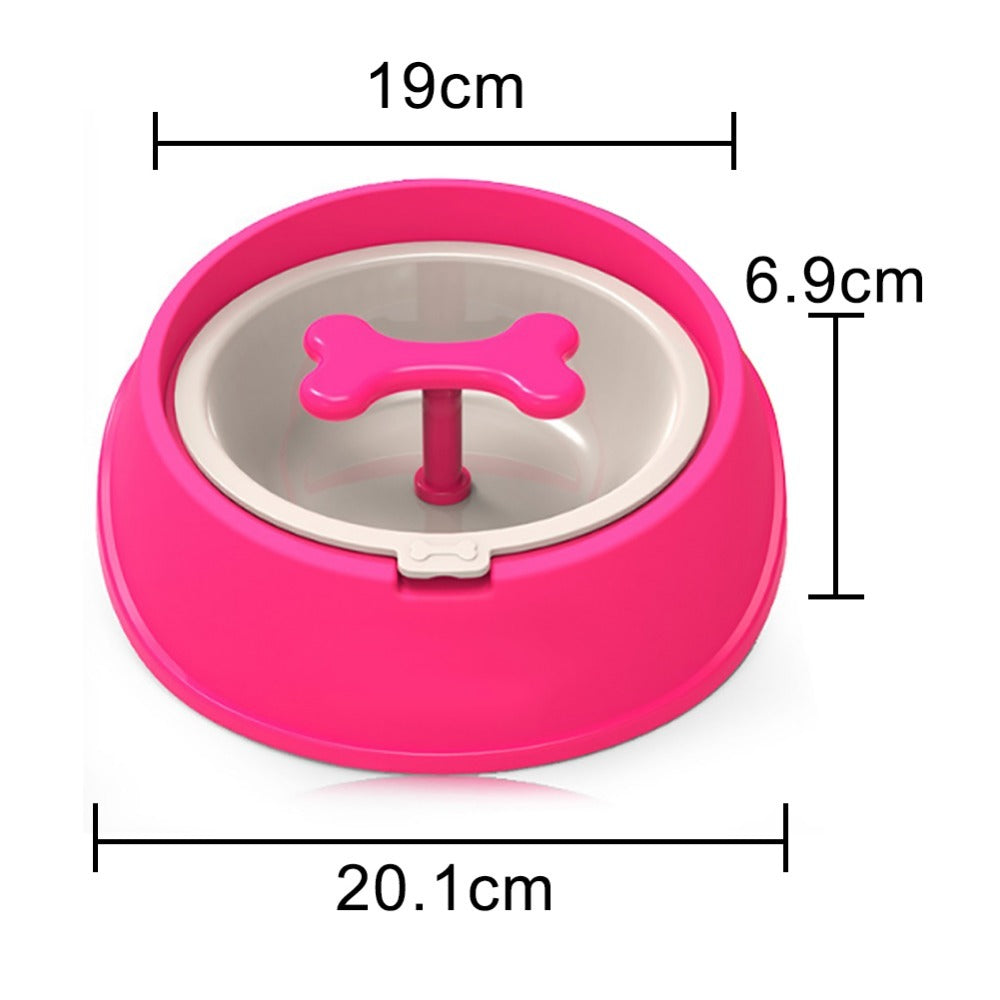 Slow Feed Bowl for Small Dogs – Anti-Choking Design
