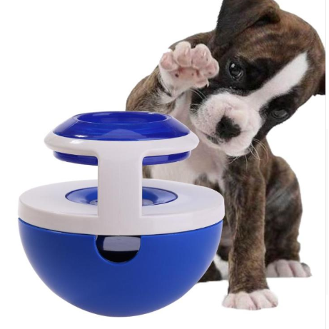 Dog Treat Dispensing Puzzle Ball – Interactive Slow Feeder Toy