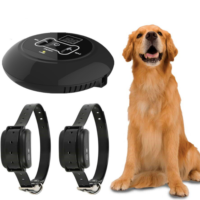 Wireless Dog Training Fence with 500M Remote & Adjustable Signal