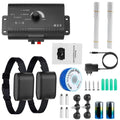 Collection of electronic components and accessories on a white background