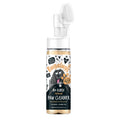 Bugalugs no rinse oatmeal paw cleaner bottle on a white background