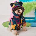 Thick Camouflage Dog Sweater for Autumn & Winter
