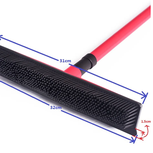 Pet Hair Removal Broom Mop with Washable Head