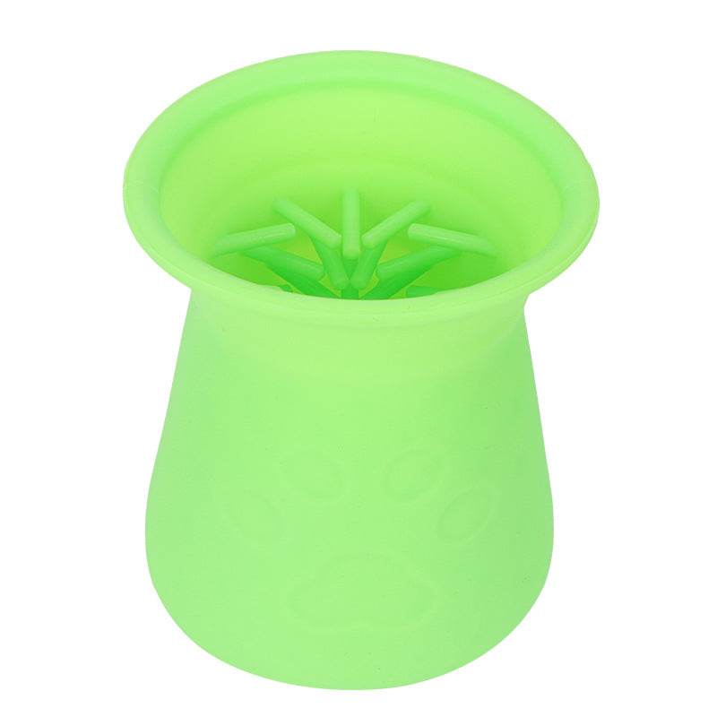 Portable Silicone Pet Paw Washer Cup – Food-Grade, Travel-Friendly