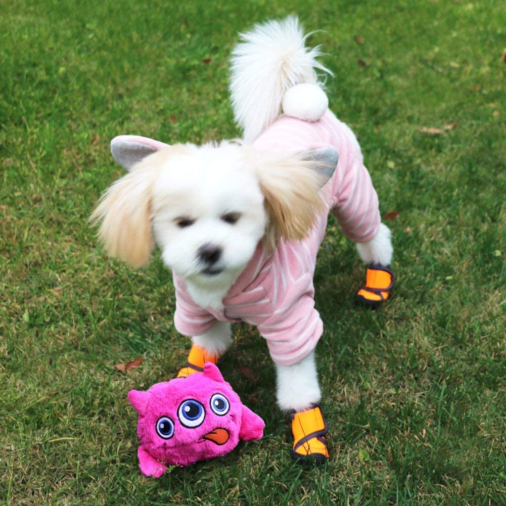 Interactive Giggle Bouncing Ball Dog Toy with Sound