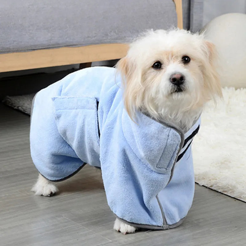 Pet Bathrobe & Fast-Drying Microfiber Towel